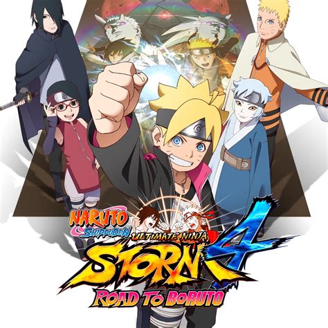 Imagen de Boruto Uzumaki y su equipo en Naruto Shippuden: Ultimate Ninja Storm 4 - Road to Boruto