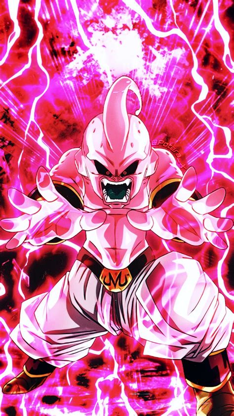 Representación de Pequeño Buu y su absorción de Kaio-shin