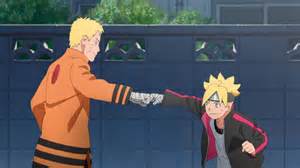 Sasuke como mentor de Boruto