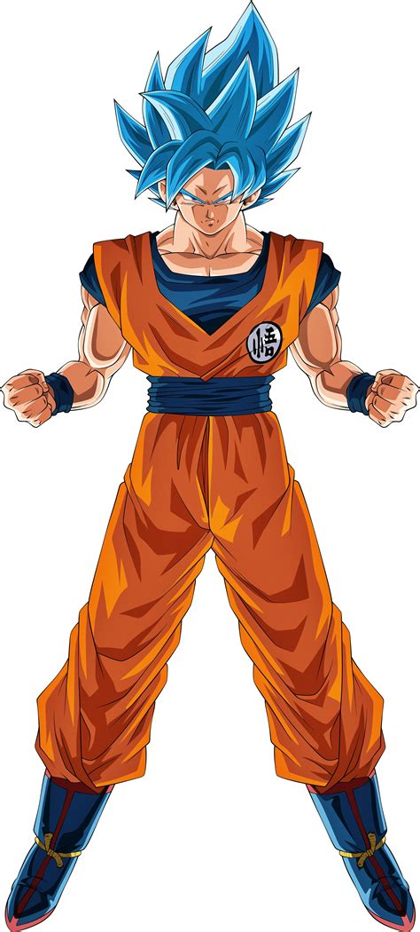 Ilustración de Goku en Super Saiyan