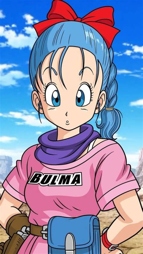 Ilustración de Bulma de Dragon Ball