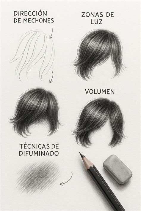 Kushina dejando mechones de su cabello como pista