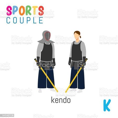 Ilustración de un combate de kendo en estilo manga shojo