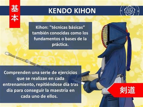 Diagrama de las técnicas básicas de kendo
