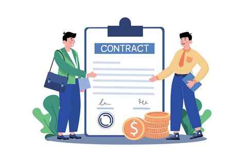Ilustración de un contrato demoníaco