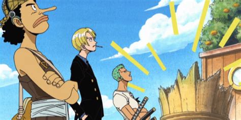 Duelo entre Luffy y Usopp por el Going Merry