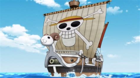 El Going Merry apareciendo para salvar a la tripulación