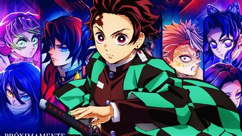 Cartel promocional de la trilogía de películas de Kimetsu no Yaiba