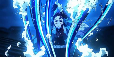 Representación de los diferentes estilos de respiración en Demon Slayer