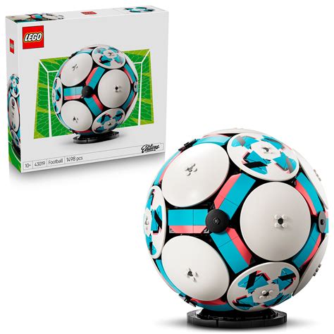 Set de fútbol LEGO con diseño de pelota desmontable