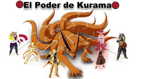 Ilustración de Kurama, el Zorro de Nueve Colas