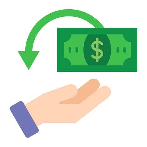 Iconos de devolución y reembolso