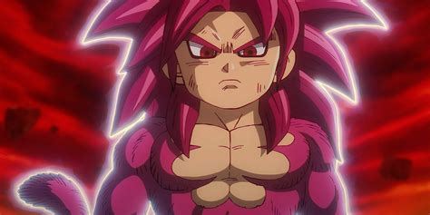 Diseño del Super Saiyan 4 en Dragon Ball GT