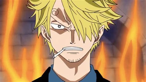 Sanji luchando contra Caroline