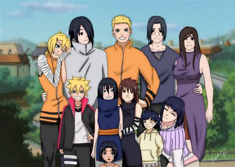 Familia Uchiha y Uzumaki