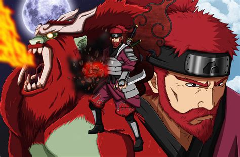 Son Goku, el bijū de cuatro colas