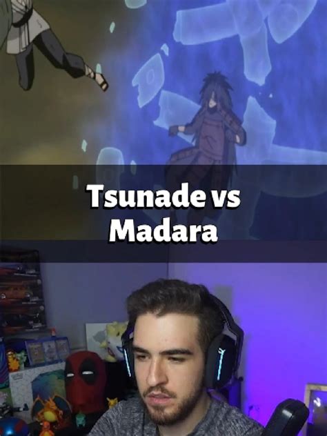 Tsunade en batalla contra Madara Uchiha