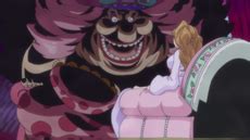 Big Mom controlando a Pudding
