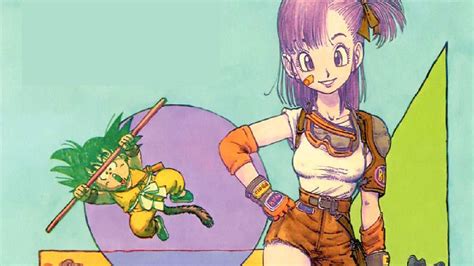 Diseño original de Goku y Bulma