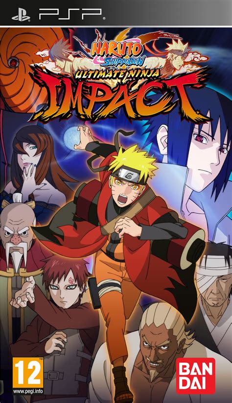 Portada de Naruto Shippūden: Ultimate Ninja Impact