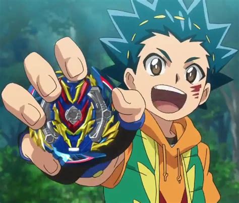 Takao Aoi en acción con su Beyblade