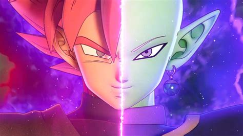 Trunks del Futuro en su nueva transformación contra Goku Black y Zamas