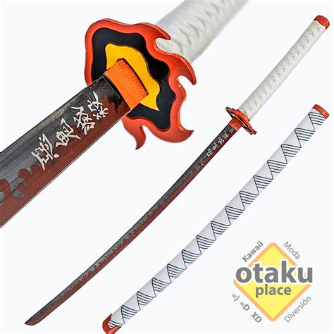 Réplica de la Espada Nichirin de Rengoku Kyoujurou