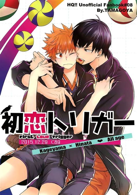Portada de un doujinshi de KageHina