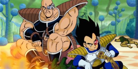 Vegeta y Nappa en el planeta Arlia