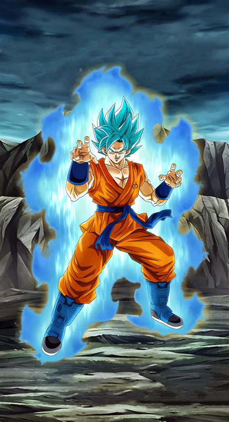 Arte conceptual de la transformación Super Saiyan God