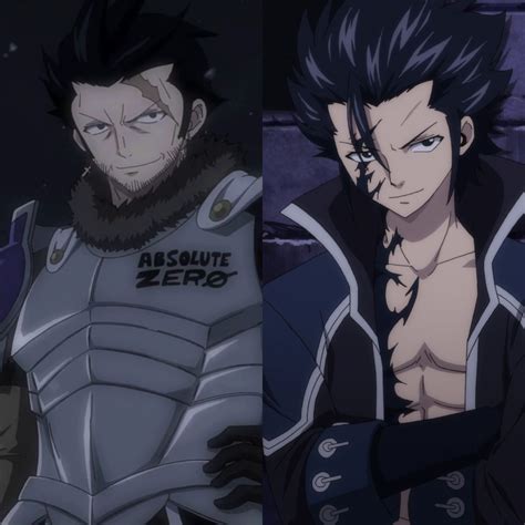 Gray Fullbuster enfrentándose a Silver Fullbuster
