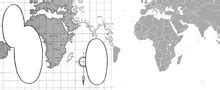 Comparación cartográfica entre Marley y varios territorios del mundo real