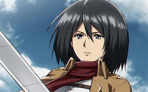 Diseño de Mikasa Ackerman en el anime