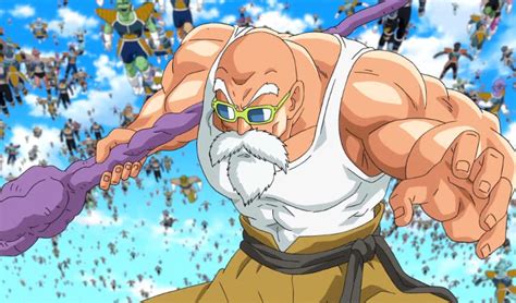 El Maestro Roshi en combate
