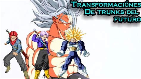 Diagrama de las transformaciones de Trunks