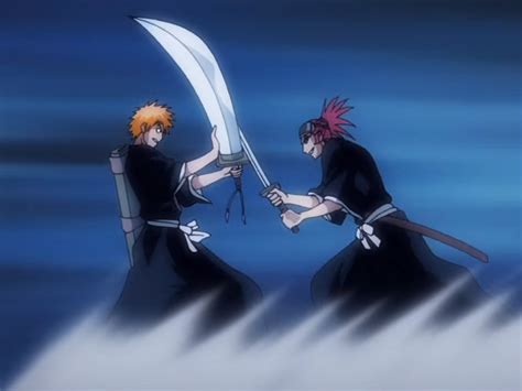 Batalla entre Ichigo Kurosaki y Renji Abarai