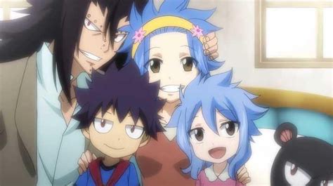 Portada de Fairy Tail con Levy y Gajeel