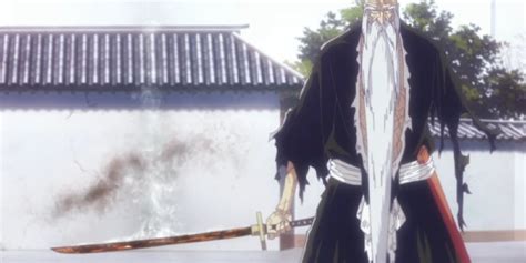 Genryusai Yamamoto liberando su Bankai, Zanka no Tachi