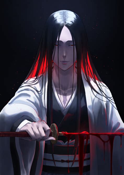 Retsu Unohana en su forma de asesina original (Kenpachi)