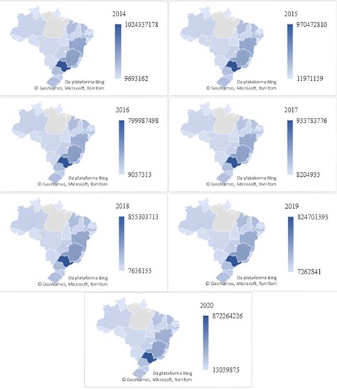 Gráfico mostrando os estados brasileiros com maiores valores a serem ressarcidos ao INSS por fraudes de óbito