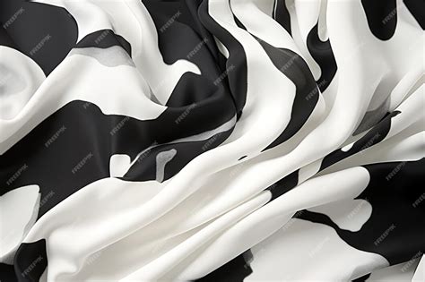 Tela negra y blanca para cosplay