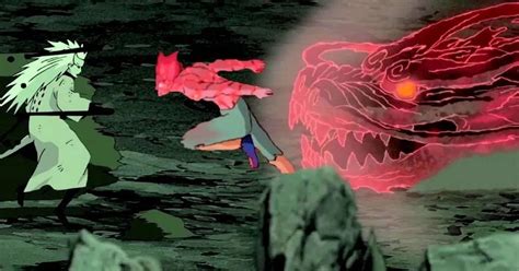 Batalla de Might Guy contra Madara