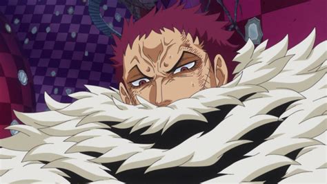 Katakuri disparando un caramelo mortal