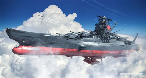 Cartel promocional de Space Battleship Yamato