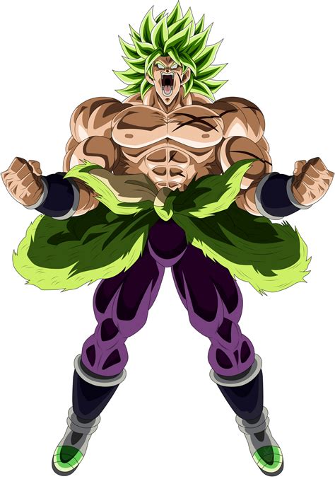 Broly en su forma de Super Saiyajin Legendario