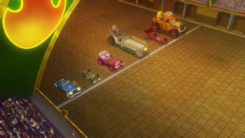 Carrera de coches tortuga en One Piece