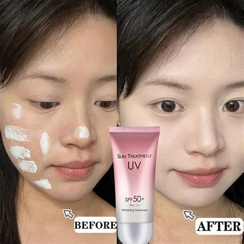 Proceso de aplicación del blanqueador facial
