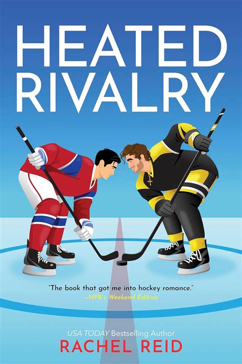 Personajes de Heated Rivalry en un partido de hockey