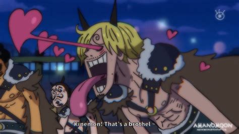 Sanji confrontando a Big Mom