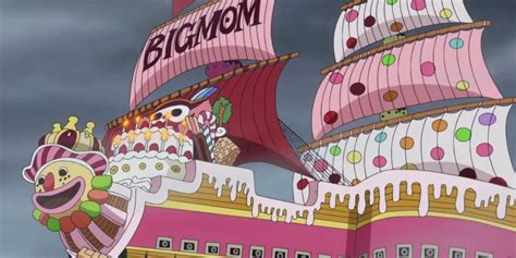 Big Mom atacando el Thousand Sunny